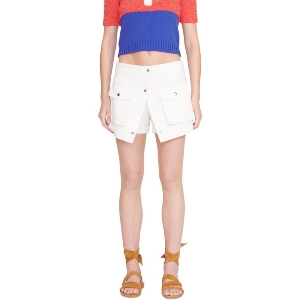 Nwt Staud Tamara Skort Ivory Size 12